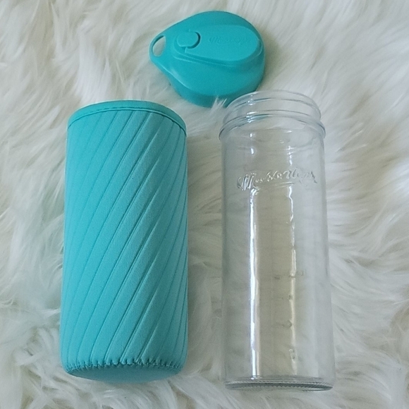 Mason Jar turquoise Hydration Kit NIB - Picture 3 of 9